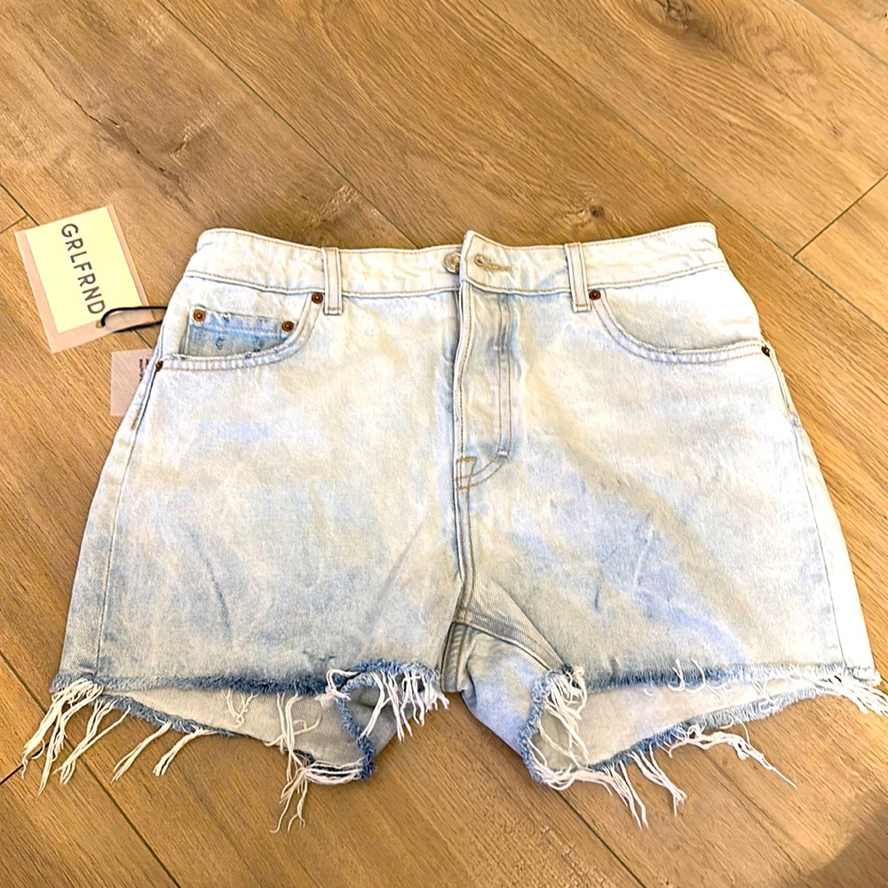 New with tags Grlfnd denim shorts size 26